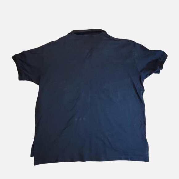 Polo Ralph Lauren XL Navy Blue Polo Shirt Classic Fit - Picture 4 of 4